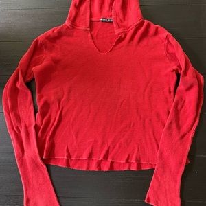 Brandy Melville Red Hoodie